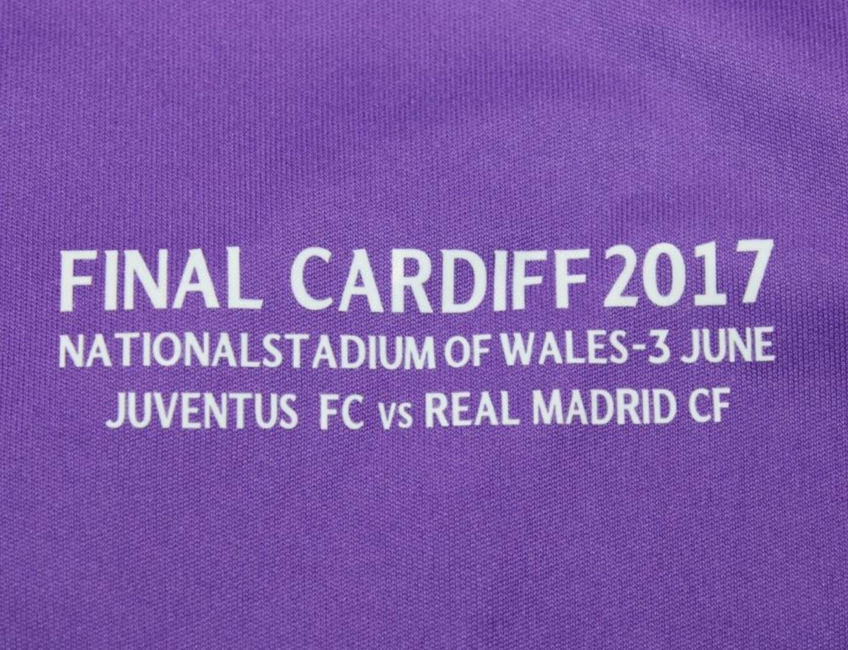 Real Madrid Men's Long Sleeve Away Jersey 2016/17 - Purple
