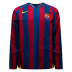 Barcelona RONALDINHO Home Jersey 2005/06 Long Sleeve