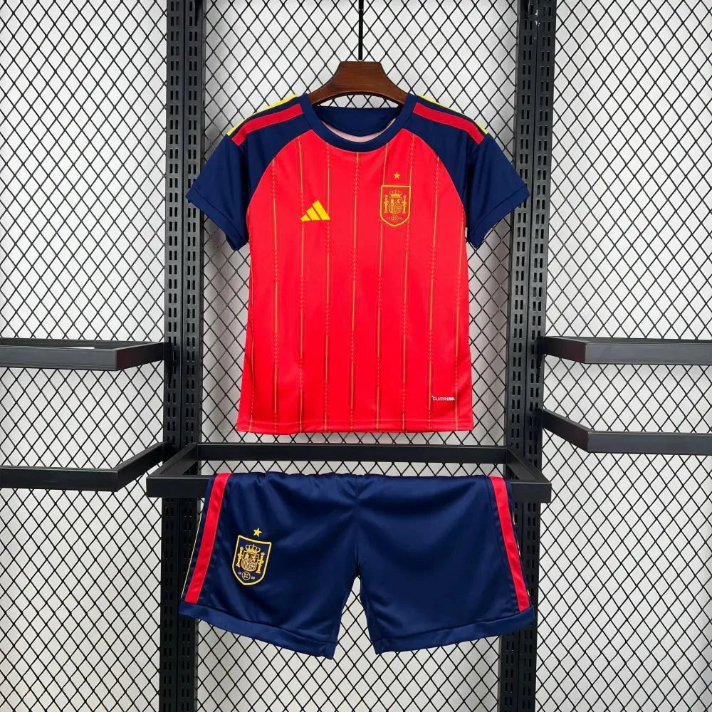 Spain Kid's Home Kit World Cup 2026/27